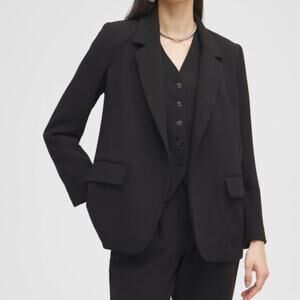 Black Label by Chico's™ Boyfriend Blaze US 4/Chico's 0 Black NWT